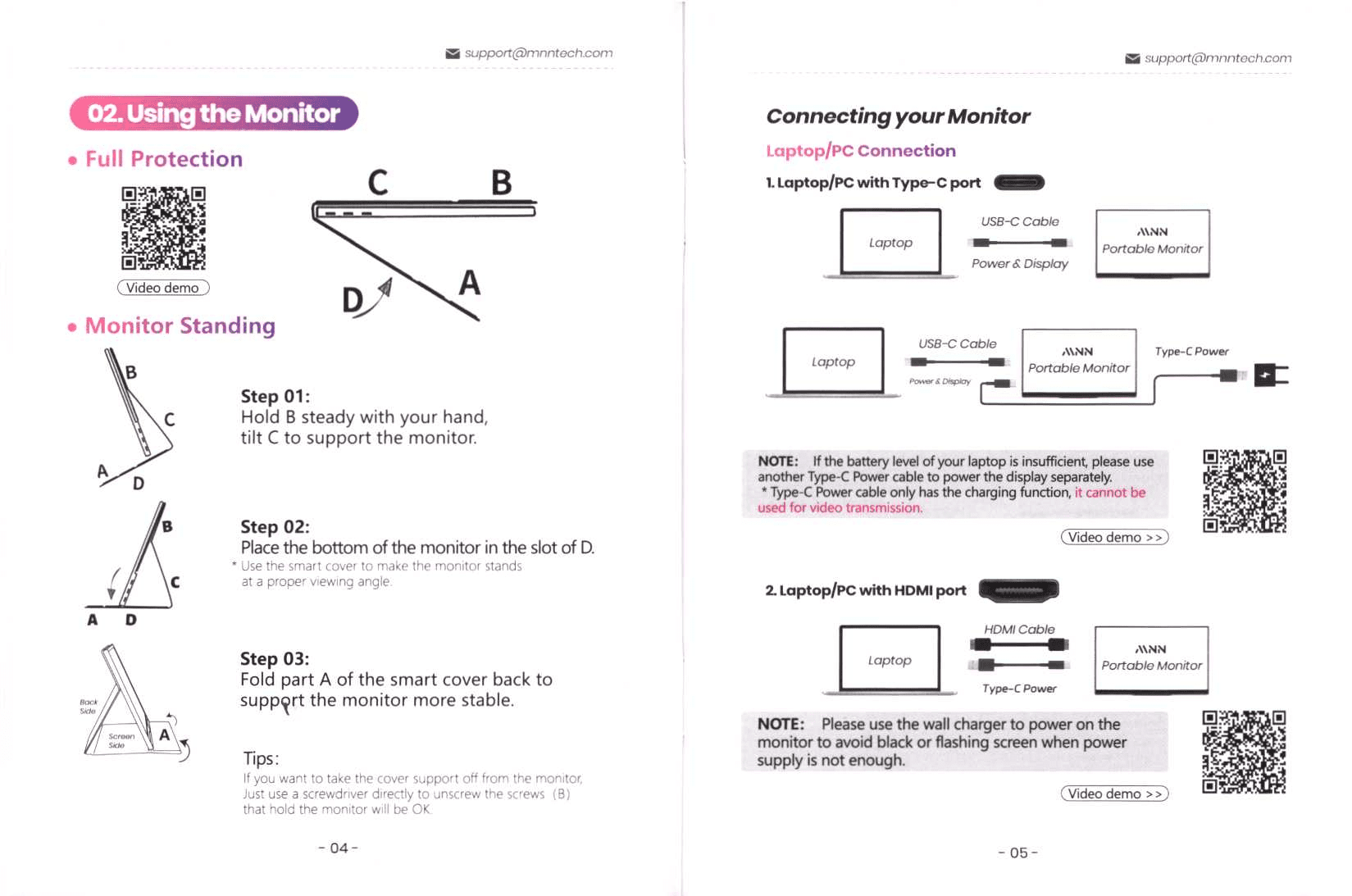 MNN M156F01 user manual page 5