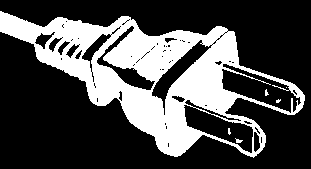 Diagram of a polarized plug for the Amazon Basics coffee maker